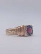 14kt Gold Garnet Cocktail Ring