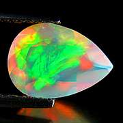 Collectors 1.56ctct ribbon mackerel patterned Opal