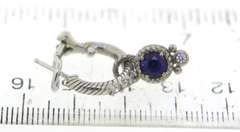 Judith Ripka Sterling Silver Dangle Earrings