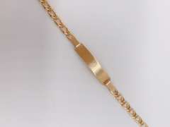 14kt Yellow Gold Chain Bracelet