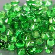 Chrome green! 2.02ct untreated Tsavorite set