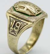 10KT Yellow Gold 1930 Keyser Class Ring