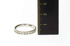 14K Yellow Gold 3.4mm Classic Cubic Zirconia Wedding Band Ring