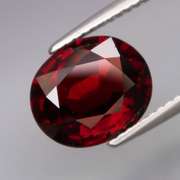 Ravishing 3.94ct cherry red Spessartite Garnet