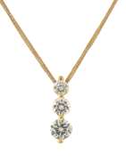 Dreamy Yellow Gold 1ctw RBC Diamond Pendant on Chain