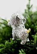 Whimsical Diamond-Covered 18K Dog Brooch/Pendant