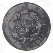 1811 Classic Head Half Cent