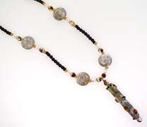 Bead and Crystal Necklace