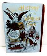 1893 Pictorial History of World's Fair Antique Book