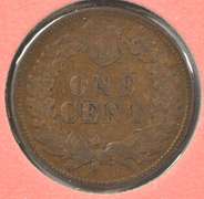 Scarce 1874 Indian Head Cent. Full Liberty