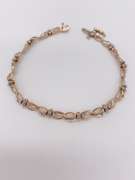 14kt Gold & Diamond Bracelet