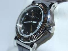 Officina Del Tempo Leather and Crystals Timeless Timepiece