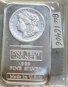 One Ounce Silver Bar - Morgan