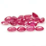 Simply gorgeous violet red 9.55ct Ruby set