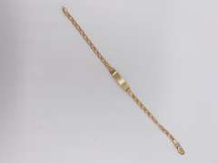 14kt Yellow Gold Chain Bracelet