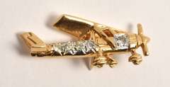 Sweet Airplane tie tack