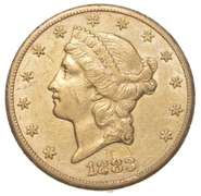 1883-CC $20 Liberty Head Gold Double Eagle