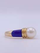 14kt Gold Pearl Cocktail Ring