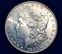 1883 BU Morgan Dollar