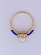 14kt Gold Pearl Cocktail Ring