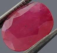 Heated only! Vibrant 1.06ct pinkish red Ruby