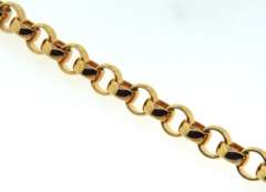 Sterling Silver Circle Link Bracelet