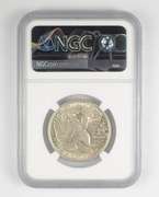 AU53 1946 Walking Liberty Half Dollar - Double Die REV - CAC - NGC