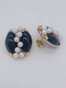 14kt Solid Yellow Gold Stud Earrings