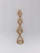 14kt White Gold & Diamond Pendant