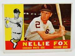 1960 Nellie Fox Baseball Card