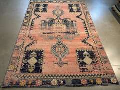 MAGNIFICENT VINTAGE REPRODUCTION RUG 6x8