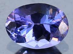 Vivid 1.13ct violet blue Tanzanite