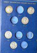 1941-1947 Walking Liberty Half Album