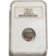 1937 MS 66 Buffalo Nickel