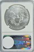 NGC MS70 graded 2011 25th Anniversary Silver Eagle