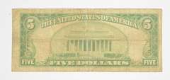 1929 $5 Cleveland, Ohio United States National Currency