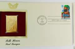4 - 1996 1st Day Covers & 22KT Gold Stamps