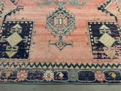 MAGNIFICENT VINTAGE REPRODUCTION RUG 6x8
