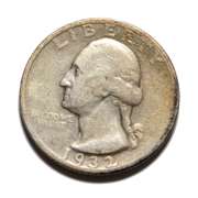 1932 S Key Washington Quarter