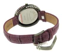 Adrienne Limited Edition Purple Swarovski Crystal Watch