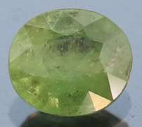 Super rare rich green 1.53ct untreated Demantoid garnet