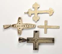Excellent Group of 4 Sterling Crosses