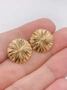 14kt Yellow Gold Earrings