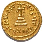 Byzantine Empire Constans II 641-668 AD Gold Solidus