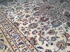 STUNNING PERSIAN KASHAN RUG 8'.6"x 11'.8"