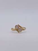 10kt Gold & Diamond Pinky Toe Ring