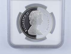 PF70 UCAM 1988 Canada $1 Silver Saint-Maurice IronWorks - Graded NGC