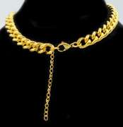 Trendy Cuban Chain Choker Necklace