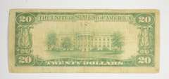1929 $20 Baltimore, Maryland United States National Currency