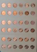 Lincoln Memorial Cents Red Uncirculated Complete Set 1959 - 2013.